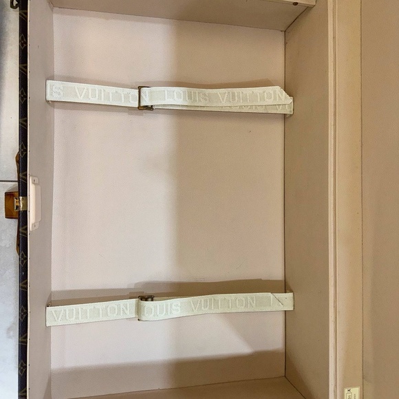 Authentic Vintage Louis Vuitton Monogram Hard Travel Case Trunk Alzer 80 & certi - Picture 15 of 16